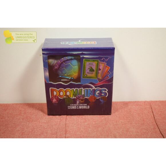 Doomlings For the End of the World Game with Plush Turtle - Picture 1 of 4